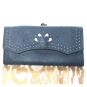 vintage wallet blue Princess Gardner